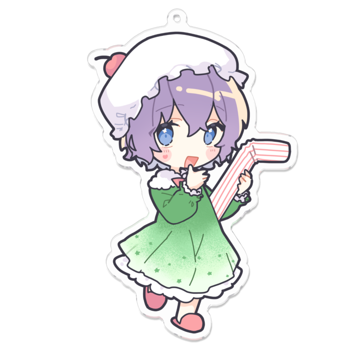 アクリルキーホルダー - 100 x 100 (mm)
