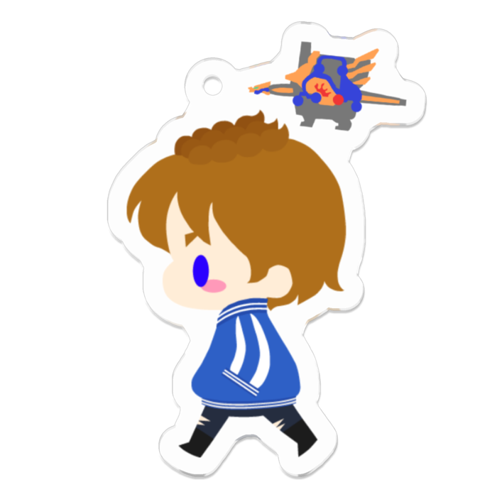 仮面ライダービルド 万丈龍我アクキー 星屑工房 Booth