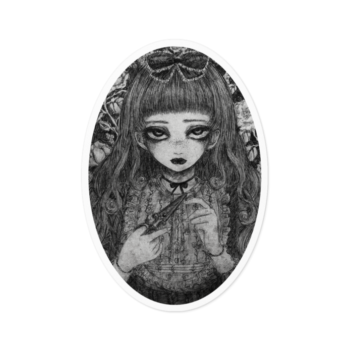 ステッカー - 100 x 100 (mm)