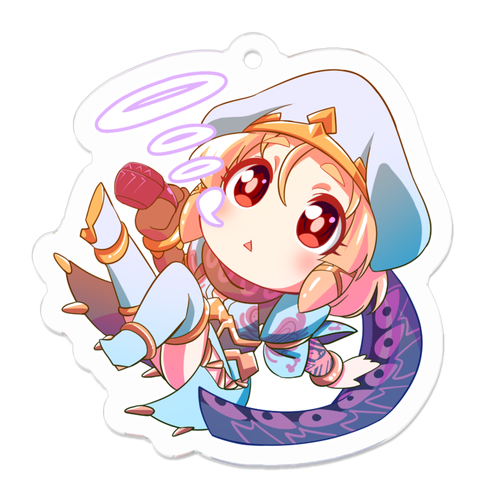 アクリルキーホルダー - 50 x 50 (mm)