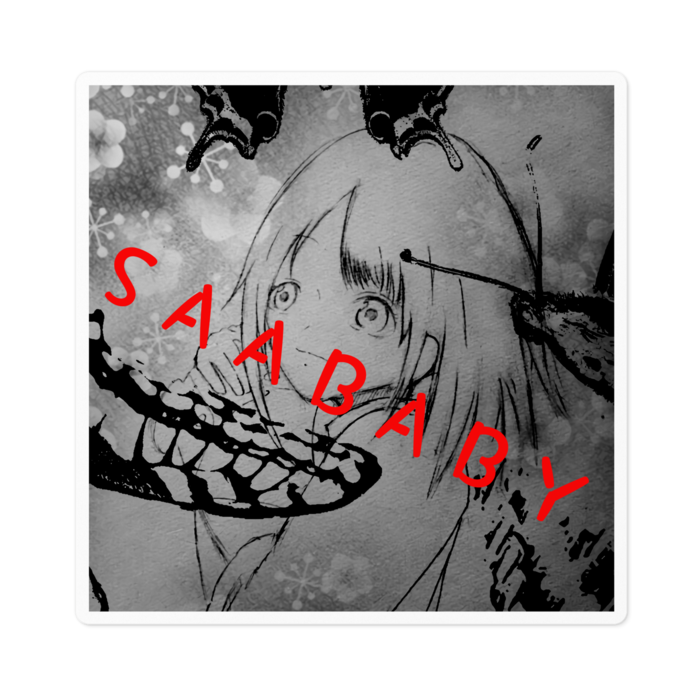 ステッカー - 100 x 100 (mm)