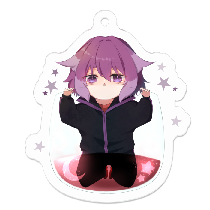 アクリルキーホルダー - 50 x 50 (mm)