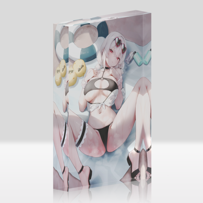 アクリルブロック - 100x148mm(クリアタイプ)