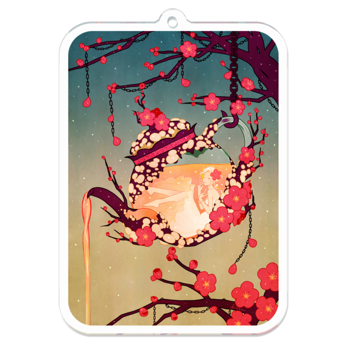 アクリルキーホルダー - 70 x 70 (mm)