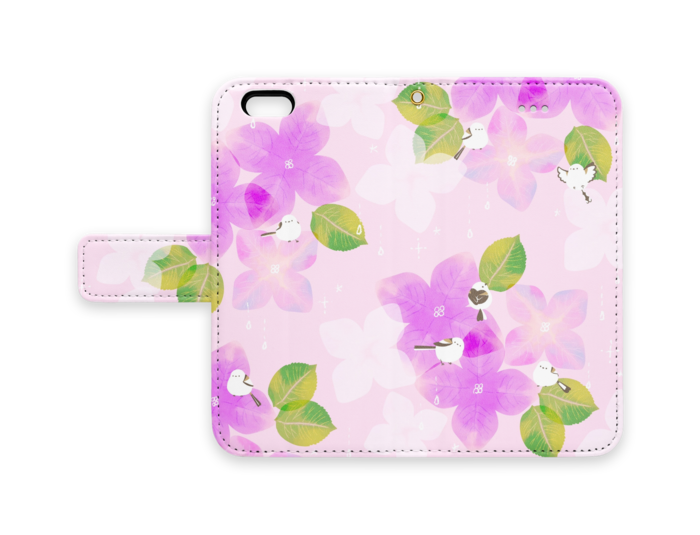 手帳型iPhoneケース - iPhone 6 / 6s - ストラップ穴 あり