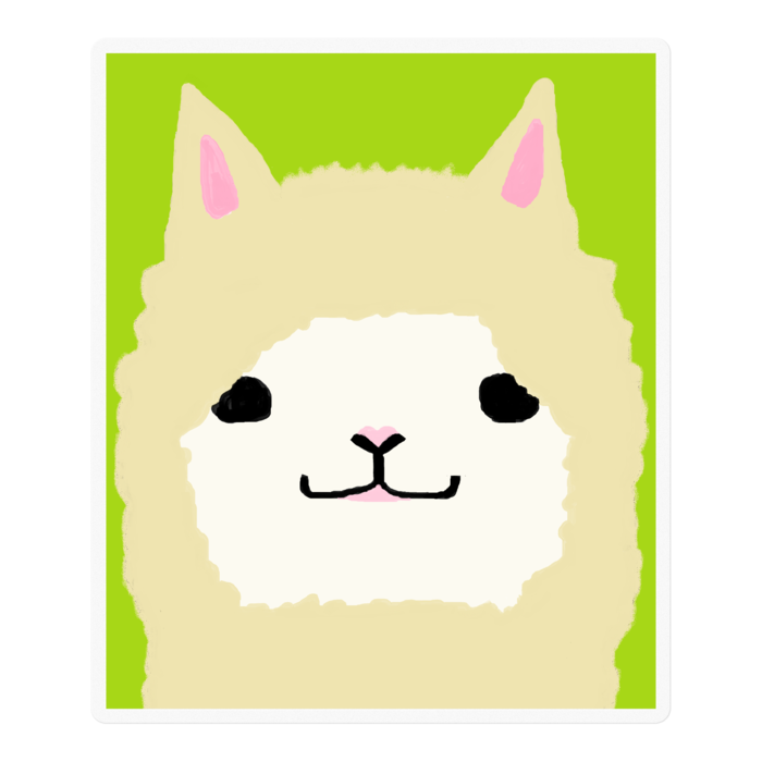 ステッカー - 100 x 100 (mm)(1)