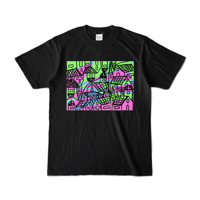 カラーTシャツ - S - ブラック (濃色)