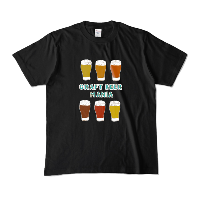カラーTシャツ - M - ブラック (濃色)