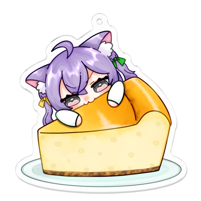 アクリルキーホルダー - 70 x 70 (mm)