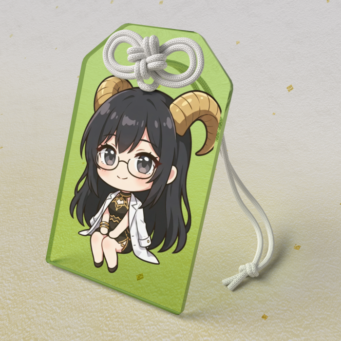 アクリルお守り - 50 × 80mm