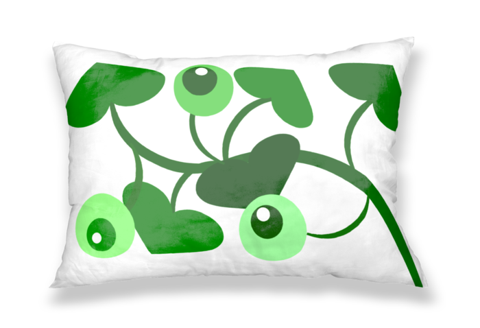 枕カバー - 43x63cm - 片面