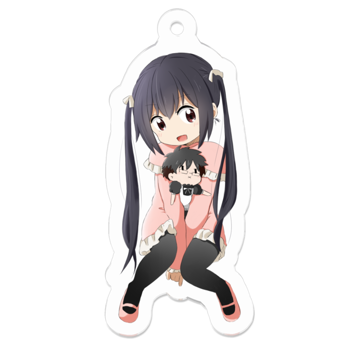 アクリルキーホルダー - 50 x 50 (mm)