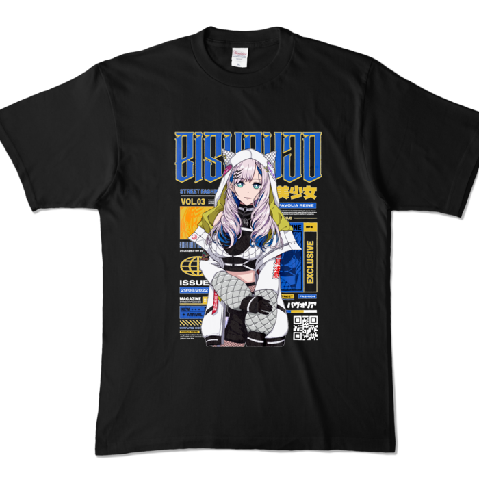 カラーTシャツ - XL - ブラック (濃色)