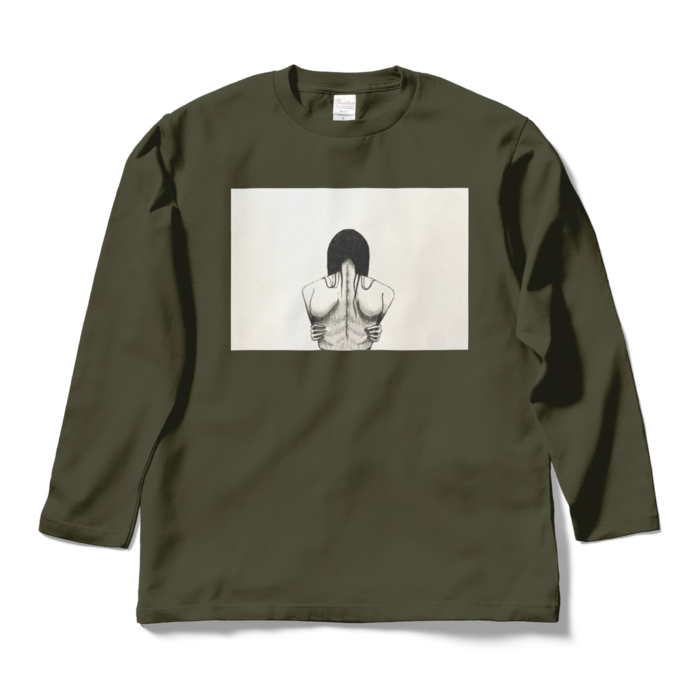 ロングスリーブTシャツ - L - アーミーグリーン