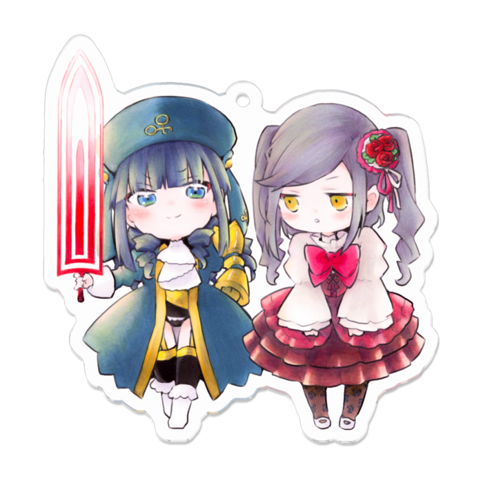 アクリルキーホルダー - 70 x 70 (mm)