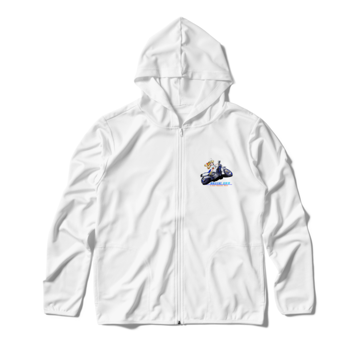 ジップパーカー - M - ホワイト