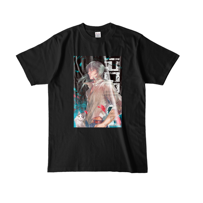 カラーTシャツ(濃色) - L - ブラック