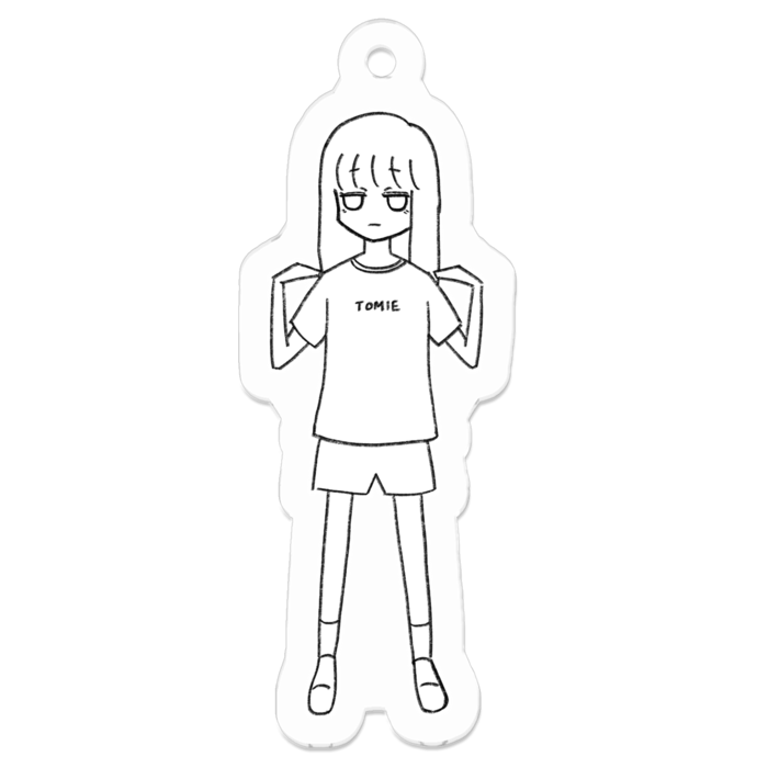 アクリルキーホルダー - S 50 x 50 (mm)