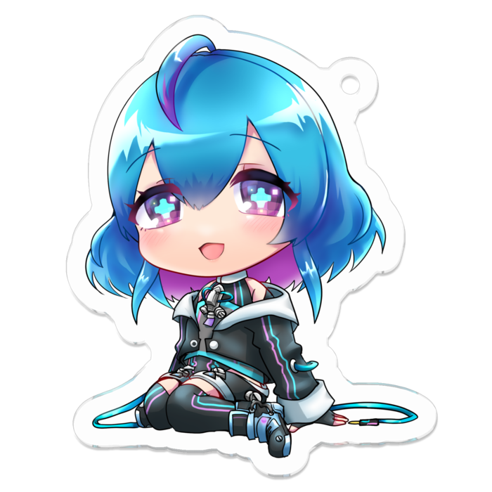 アクリルキーホルダー - 50 x 50 (mm)