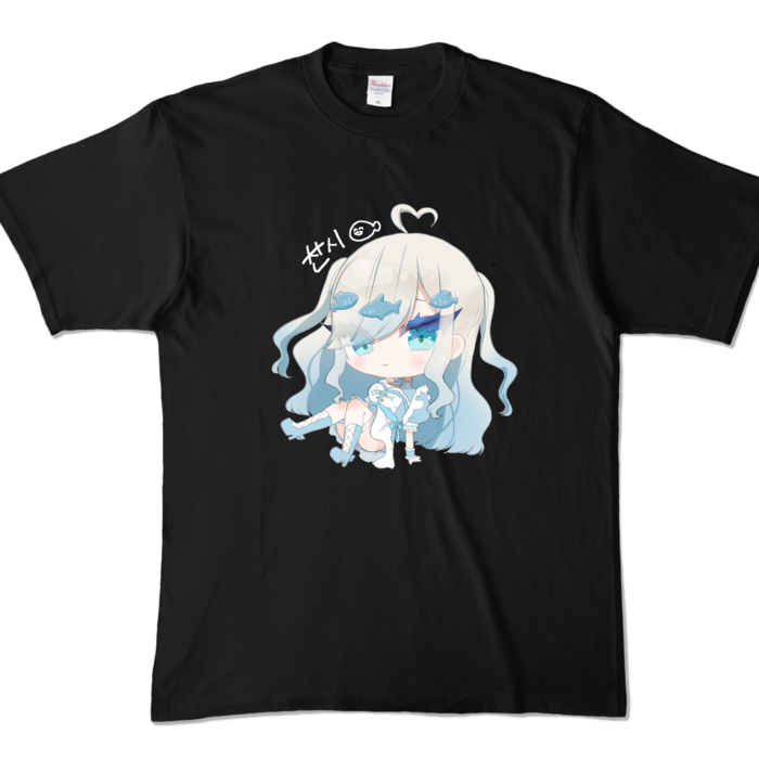 カラーTシャツ - XL - ブラック (濃色)