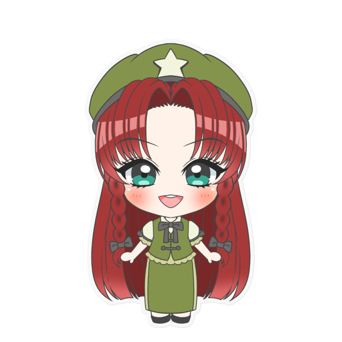 ステッカー - 160 x 160 (mm)クリア