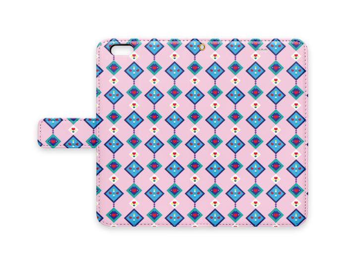 手帳型iPhoneケース - iPhone 6 Plus / 6s Plus - ストラップ穴 あり