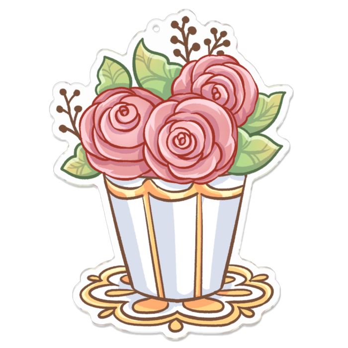 アクリルキーホルダー - 100 x 100 (mm)