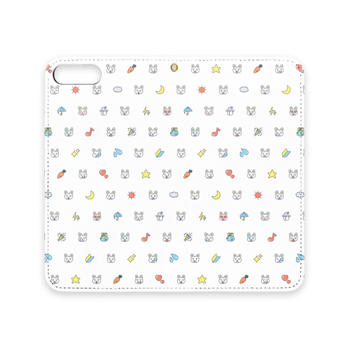 手帳型iPhoneケース（ベルトなし） - iPhone 8 Plus / 7 Plus - ストラップ穴 あり