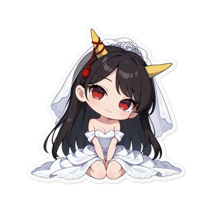 ステッカー - 100 x 100 (mm)(キャラのみ)