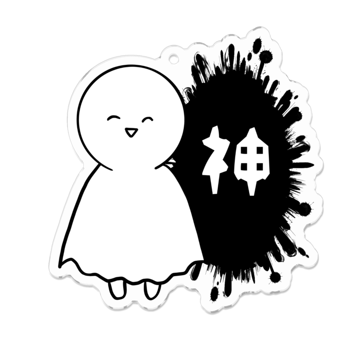 アクリルキーホルダー - 70 x 70 (mm)