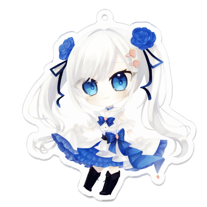 アクリルキーホルダー - 70 x 70 (mm)