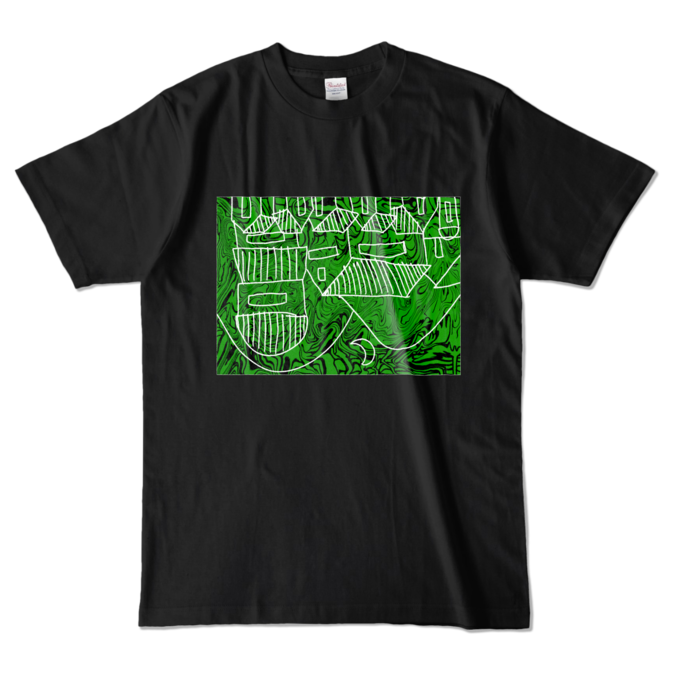 カラーTシャツ - L - ブラック (濃色)
