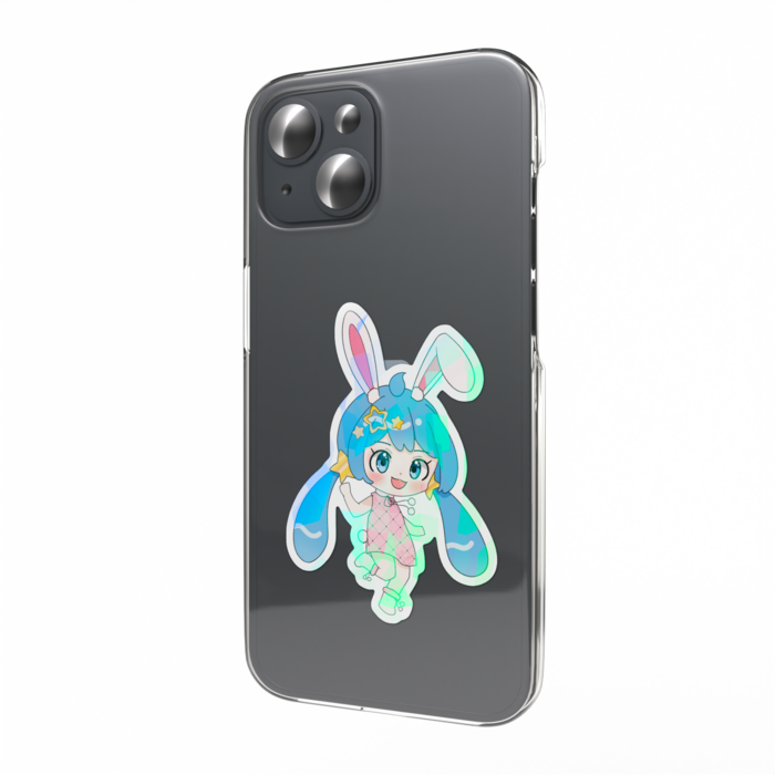 ホログラムスマホステッカー - 縦