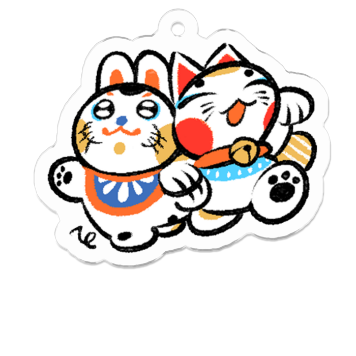 アクリルキーホルダー - 50 x 50 (mm)(3)