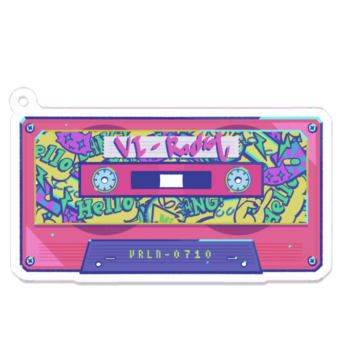アクリルキーホルダー - 70 x 70 (mm)