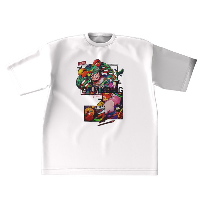 ビッグシルエットTシャツ - XL - 正面