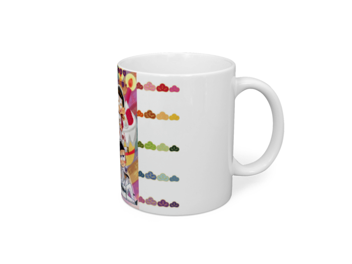 マグカップ - 直径 8 cm / 高さ 9.5 cm