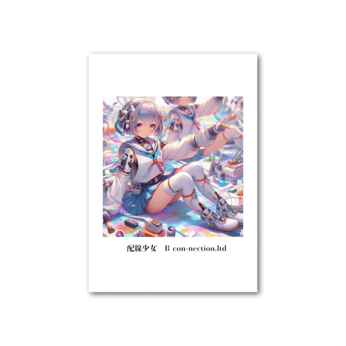 フォト風カード - 縦 - 片面
