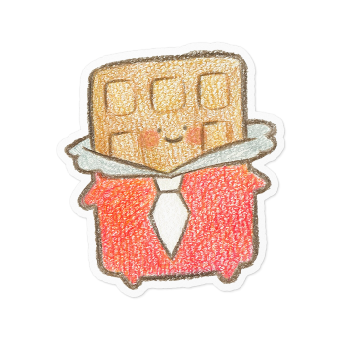 ステッカー - 100 x 100 (mm)