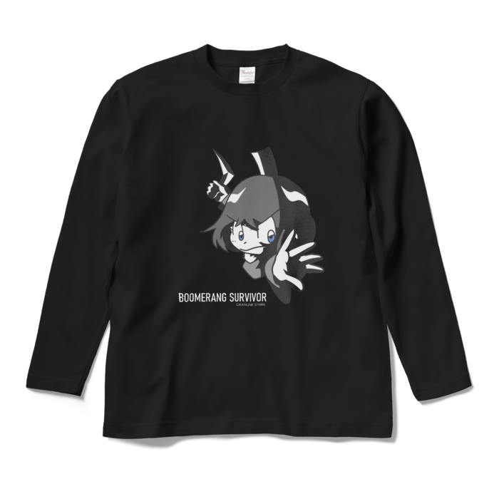 ロングスリーブTシャツ - M - ブラック