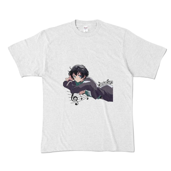 カラーTシャツ - XL - アッシュ (淡色)