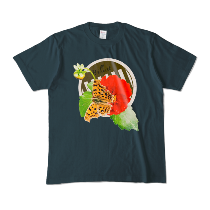 カラーTシャツ - M - デニム (濃色)
