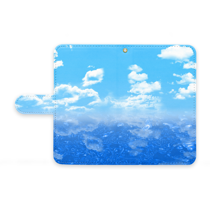 手帳型Androidケース - M - ストラップ穴 あり