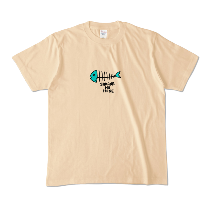 カラーTシャツ - M - ナチュラル (淡色)
