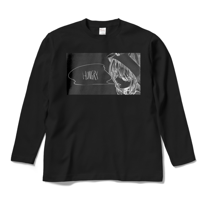 Hungry ロンT - M - ブラック