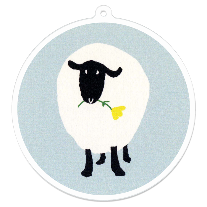 アクリルキーホルダー（コーティング） - 70 x 70 (mm)