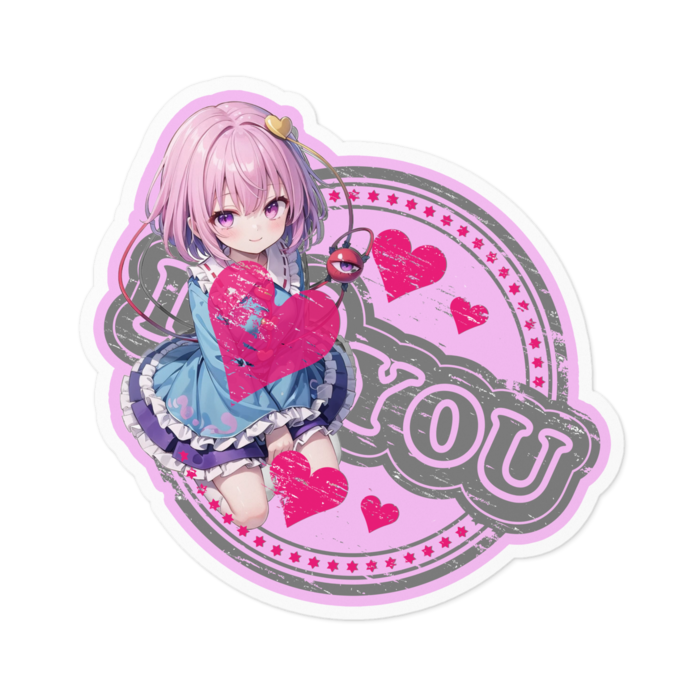 ステッカー - 100 x 100 (mm)