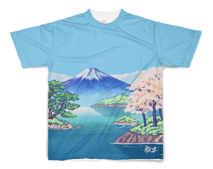 フルグラフィックTシャツ - S - 両面印刷