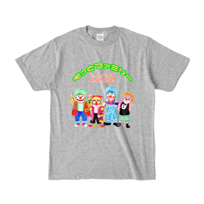 カラーTシャツ - S - 杢グレー (濃色)