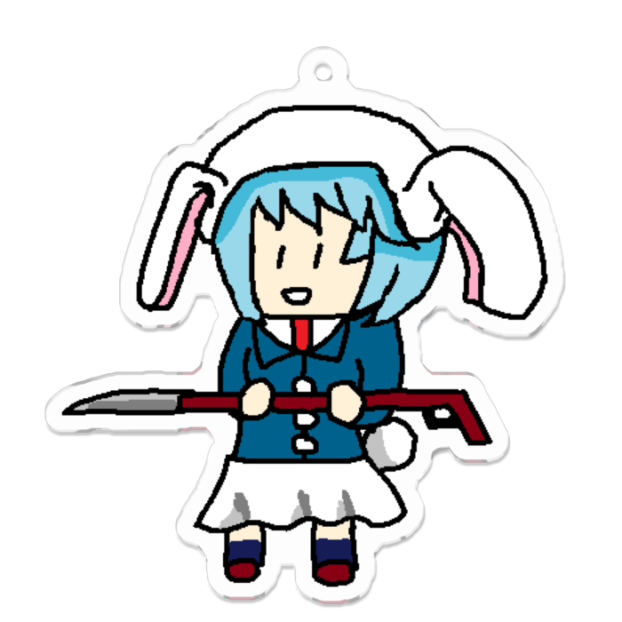 アクリルキーホルダー - 70 x 70 (mm)